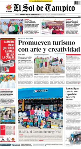 Cover of El Sol de Tampico