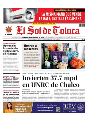 Cover of El Sol de Toluca