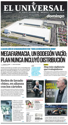 Cover of El Universal