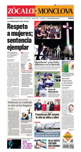 Cover of Zócalo Monclova