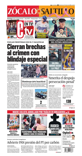 Cover of Zócalo Saltillo