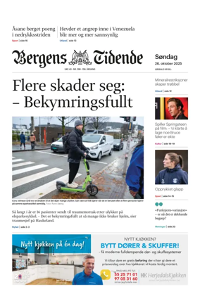 Cover of Bergens Tidende