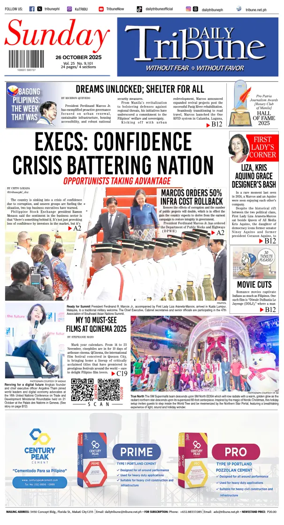 Cover of Daily Tribune (Philippines)