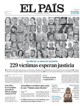 Cover of El País (Galicia)