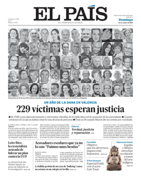 Cover of El País (Valencia)