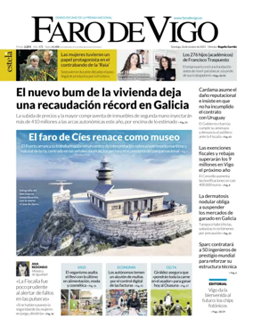 Cover of Faro de Vigo