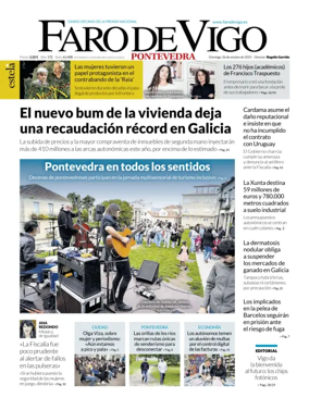 Cover of Faro de Vigo (Pontevedra)