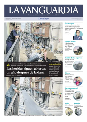 Cover of La Vanguardia