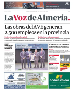 Cover of La Voz de Almería