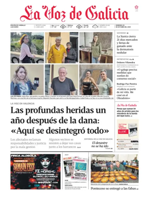 Cover of La Voz de Galicia (Carballo)