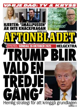 Cover of Aftonbladet