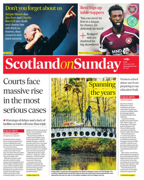 Cover of Scotland on Sunday