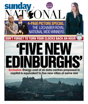 Cover of The National (Scotland)