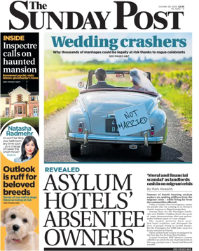 Cover of The Sunday Post (Dundee)