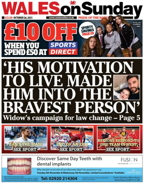 Cover of Wales On Sunday