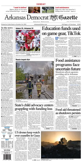 Cover of Arkansas Democrat-Gazette