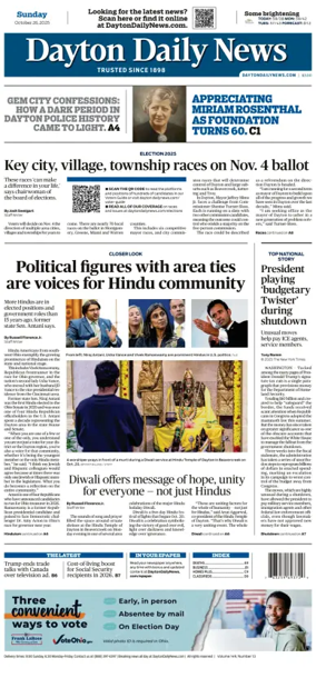 Cover of Dayton Daily News