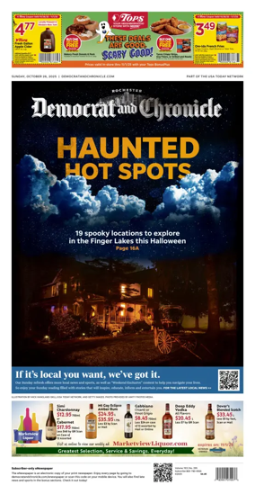 Cover of Democrat and Chronicle