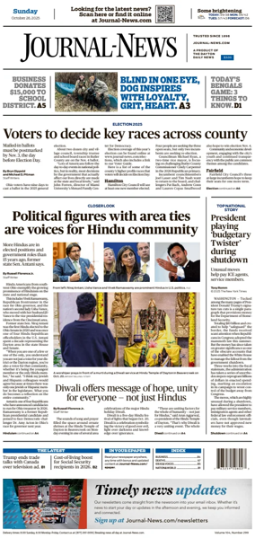 Cover of Hamilton Journal News