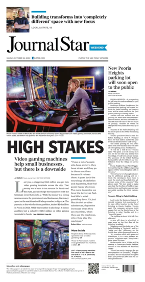 Cover of Journal Star (Peoria)