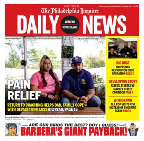 Cover of Philadelphia Daily News