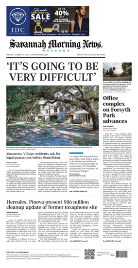 Cover of Savannah Morning News