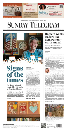 Cover of Telegram & Gazette