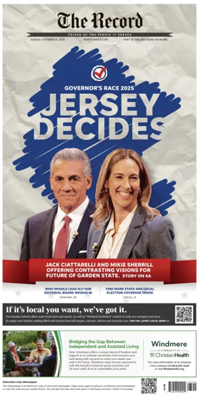 Cover of The Bergen Record