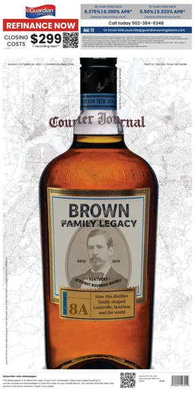 Cover of The Courier-Journal (Louisville)