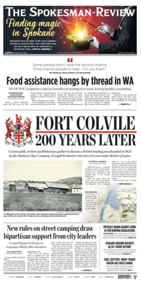 Cover of The Spokesman-Review (Spokane)