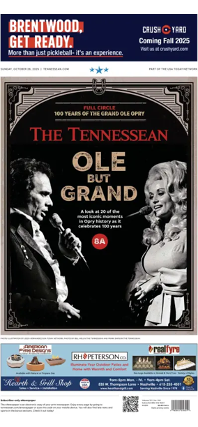 Cover of The Tennessean