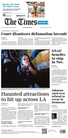 Cover of The Times (Shreveport)