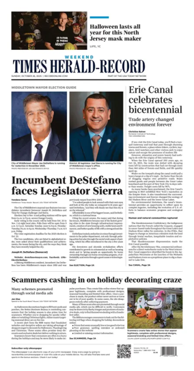 Cover of Times Herald-Record