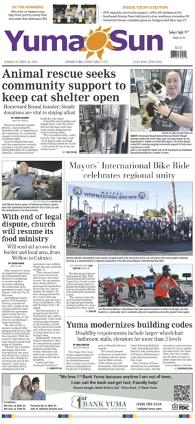 Cover of Yuma Sun       
