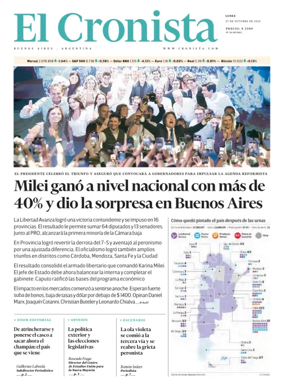 Cover of El Cronista comercial