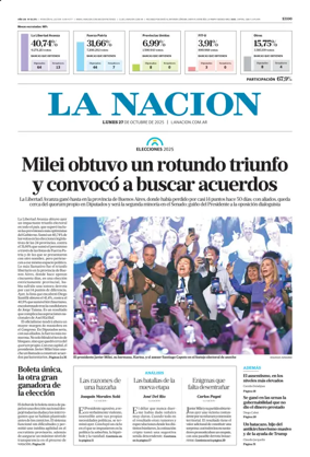 Cover of La Nacion