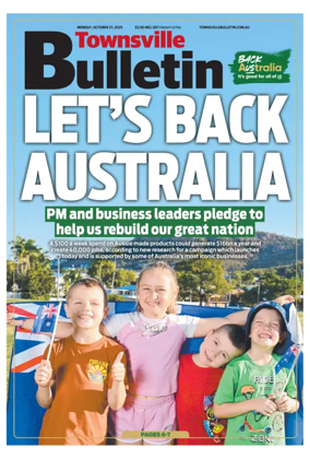 Cover of Townsville Bulletin
