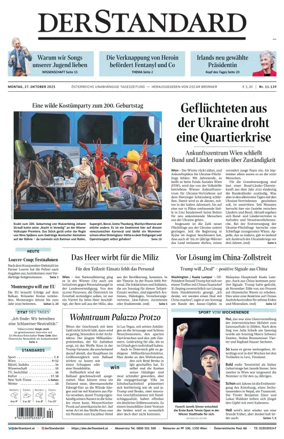 Cover of Der Standard