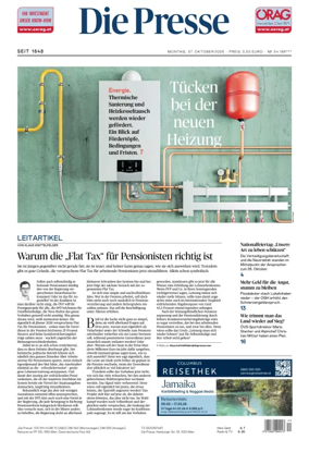 Cover of Die Presse