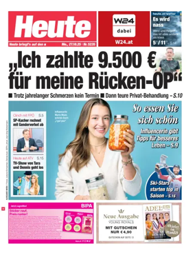 Cover of Heute - Wien Ausgabe
