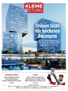 Cover of Kleine Zeitung Steiermark