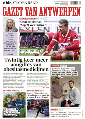 Cover of Gazet van Antwerpen Metropool Stad