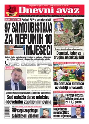 Cover of Dnevni avaz