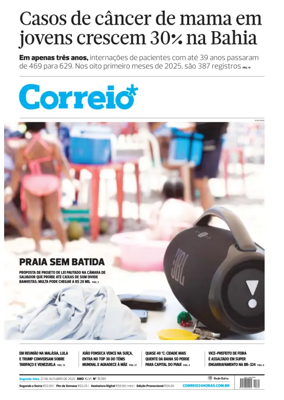 Cover of Correio da Bahia