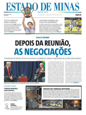 Cover of Estado de Minas (Brazil)