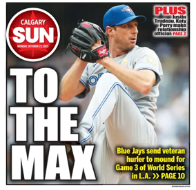 Cover of Calgary Sun