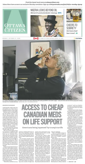 Cover of Ottawa Citizen