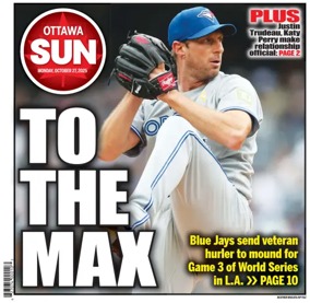 Cover of Ottawa Sun