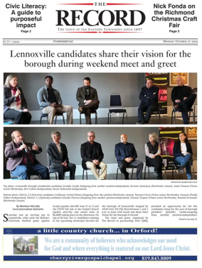 Cover of Sherbrooke Record