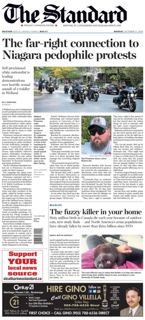 Cover of The Standard (St. Catharines)